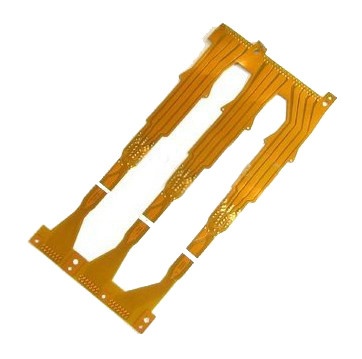 Double sided flexible pcb board